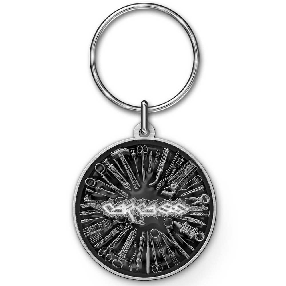Carcass - Tools Keychain - Silver coloured/Black